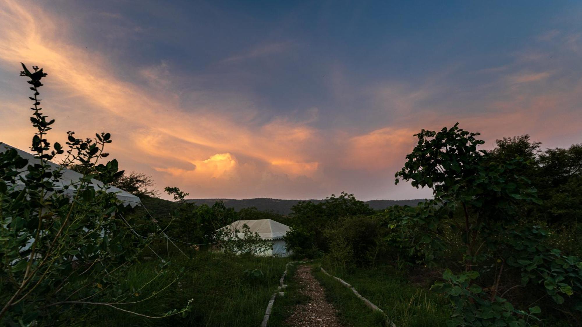 Dera Baghdarrah Nature Retreat Udaipur Exterior foto